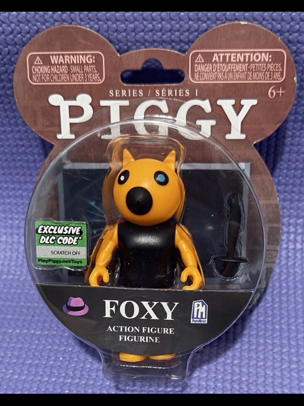 Foxy - Roblox Piggy Series 1 Action Figure by Phat Mojo - New in Box